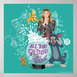 Poster Tom & Jerry - Tudo Que Gliters Não É Goldie