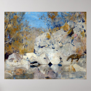 Poster Tom Roberts em canto na Macintyre