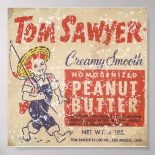 Poster Tom Sawyer - 1945 - afligido