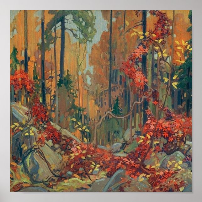 Poster Tom Thomson Autumn's Garland (Frente)
