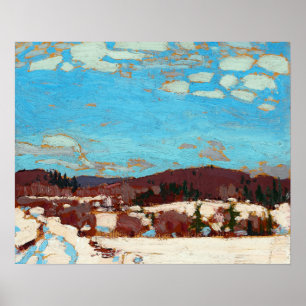 Poster Tom Thomson Early Primavera