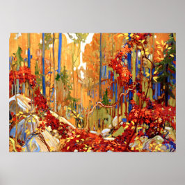 Pôster Tom Thomson - Garland do outono