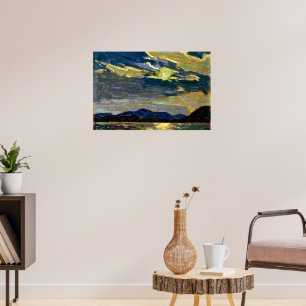 Poster Tom Thomson - Luar de Verão Quente