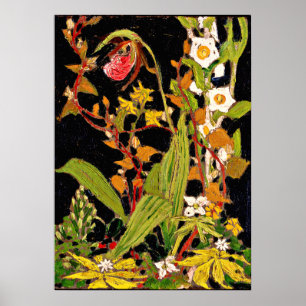 Poster Tom Thomson - Mocasiin Flower