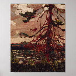 Poster Tom Thomson Pinting Ragged Pine Ontario Landscape