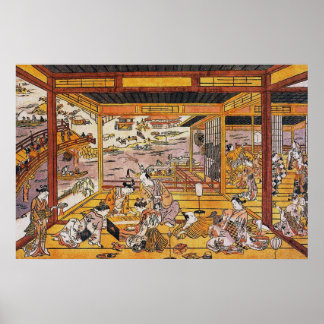 Poster Tomando a noite Legal pela ponte Ryōgoku