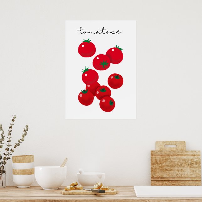 Poster Tomate (Cozinha)
