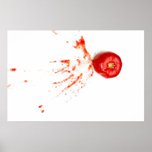 Pôster Tomate despedaçado