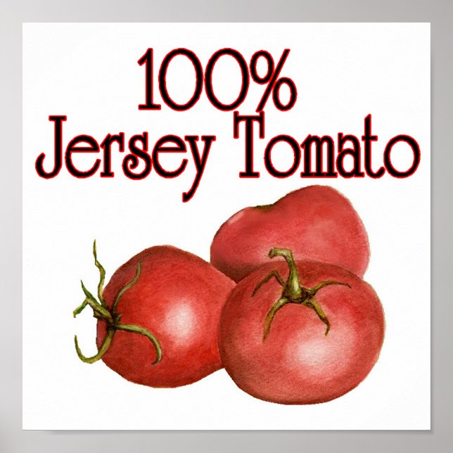 Pôster Tomate Jersey (Frente)