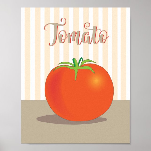 Poster Tomate pequeno (Frente)