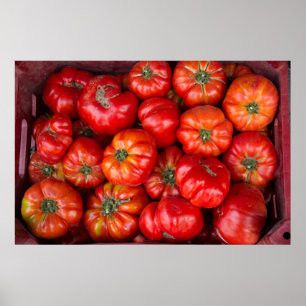 Pôster Tomates No Mercado