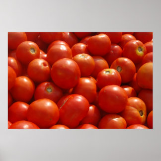 Poster Tomates no mercado