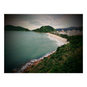 Pôster Tombo Beach - Guarujá - Brasil