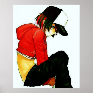 Poster Tomboy (Vermelho)