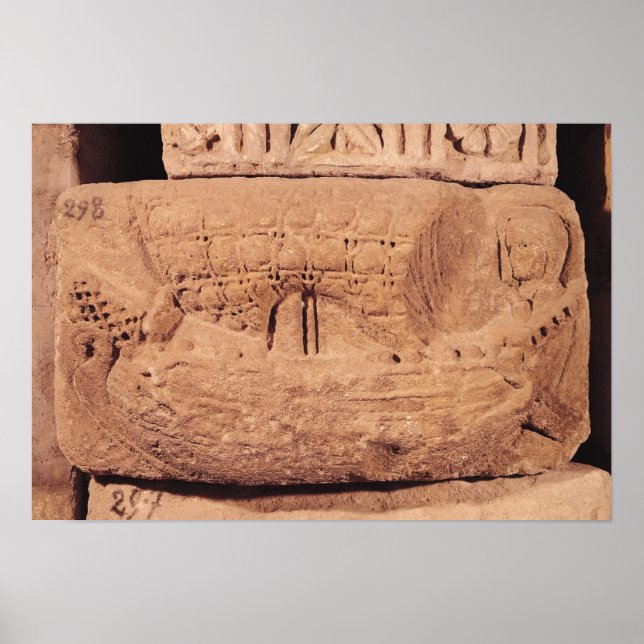 Pôster Tombstone retrata um barco de pesca (Frente)