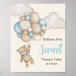 Poster Tome o sinal do Urso de Teddy