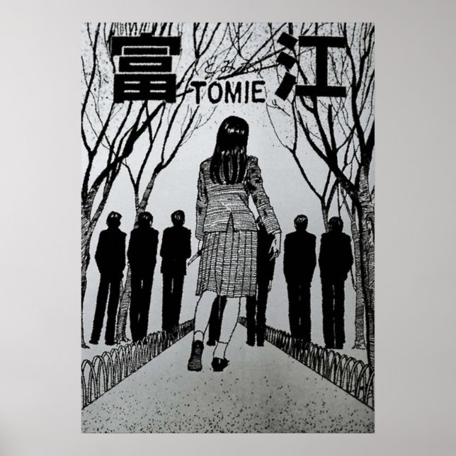 Poster Tomie Junji Ito (Frente)