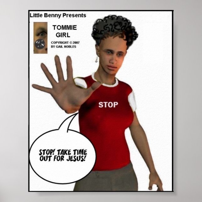 Pôster Tommie Girl (Frente)