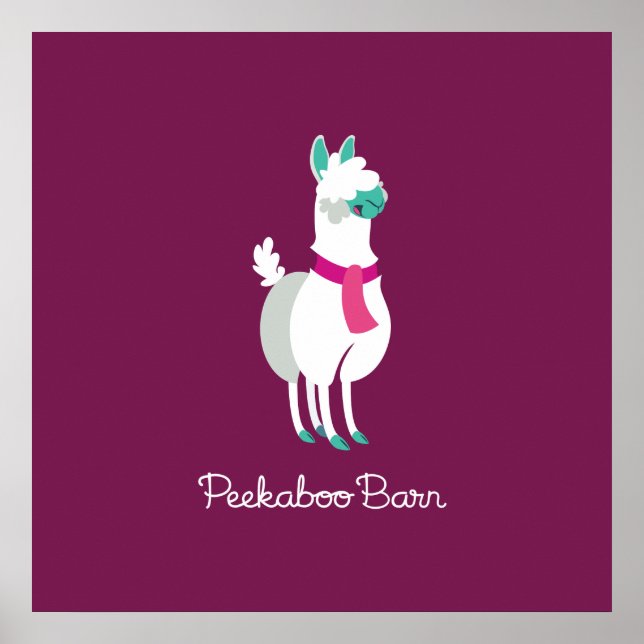 Pôster Tommy, o Llama (Frente)