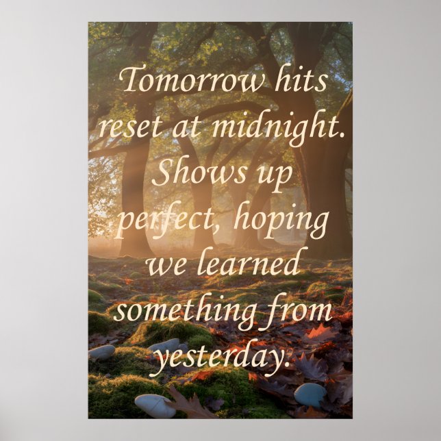 Poster Tomorr (Frente)