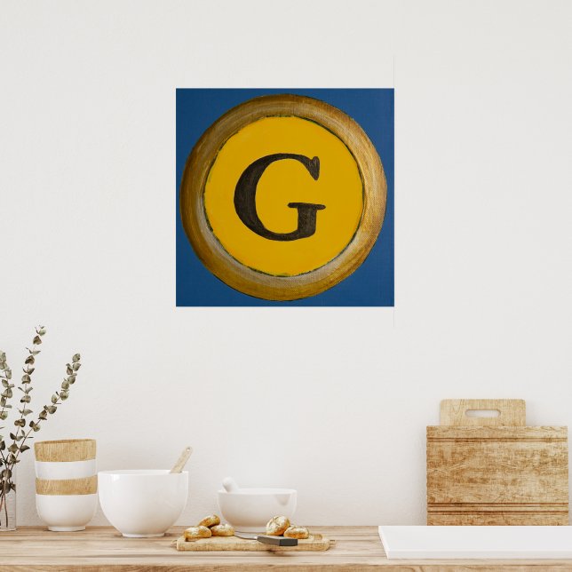 Poster Tonalidade de Sol (Cozinha)