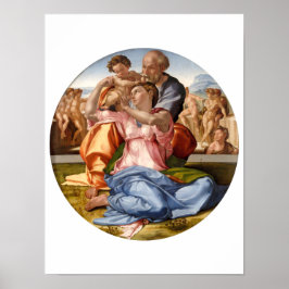 Poster Tondo Doni - Michelangelo Buonarotti
