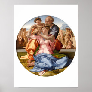 Poster Tondo Doni - Miguel Ângelo Buonarotti