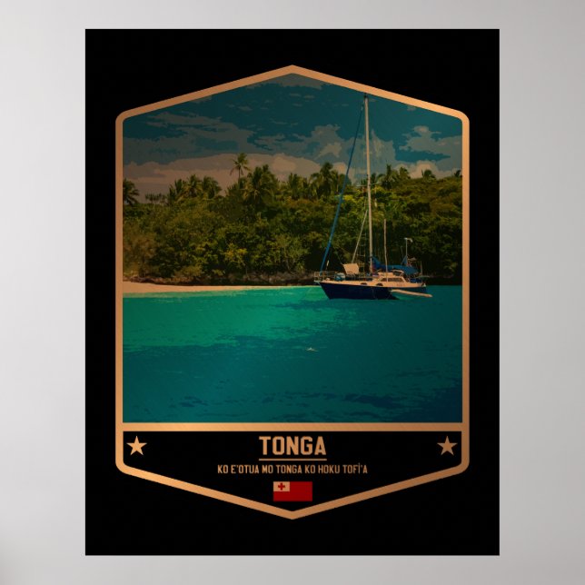 Poster Tonga (Frente)