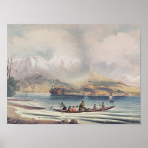 Pôster Tongariro Volcano, Nova Zelândia