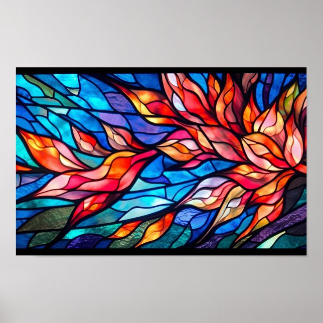 Poster Tongues of Fire (Frente)