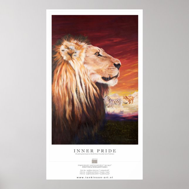 Poster Tonkinson Wildlife collection - Inner pride (Frente)