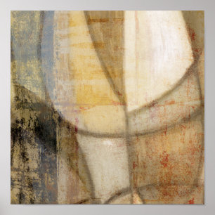 Pôster Tons de pintura de toner texturizados