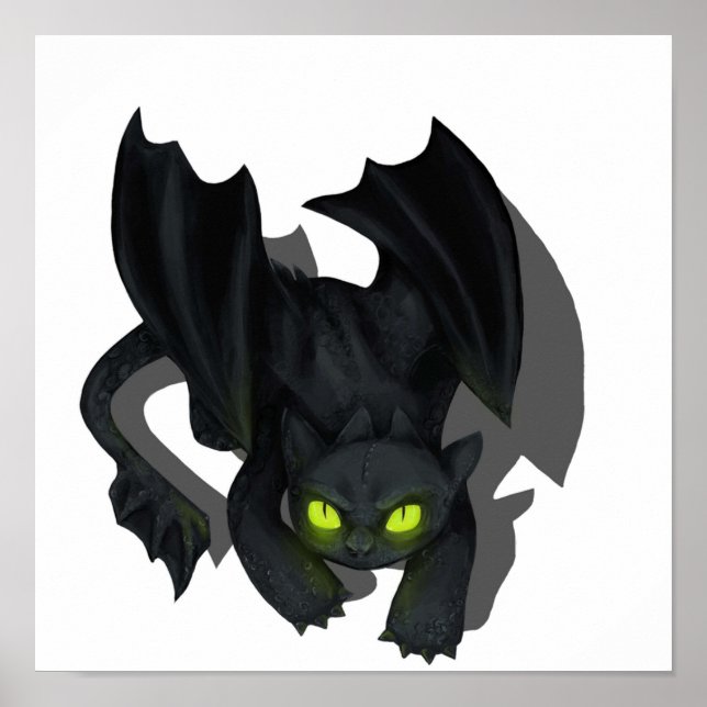 Poster Toothless (Frente)