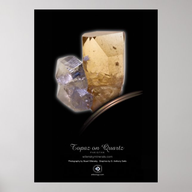 PÔSTER TOPAZ EM QUARTZ (Frente)