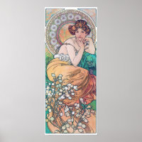 Topaz (Quatro Joias), Alphonse Mucha