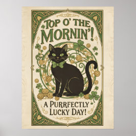 Poster Topo Da Manhã! Dia de São Patrício