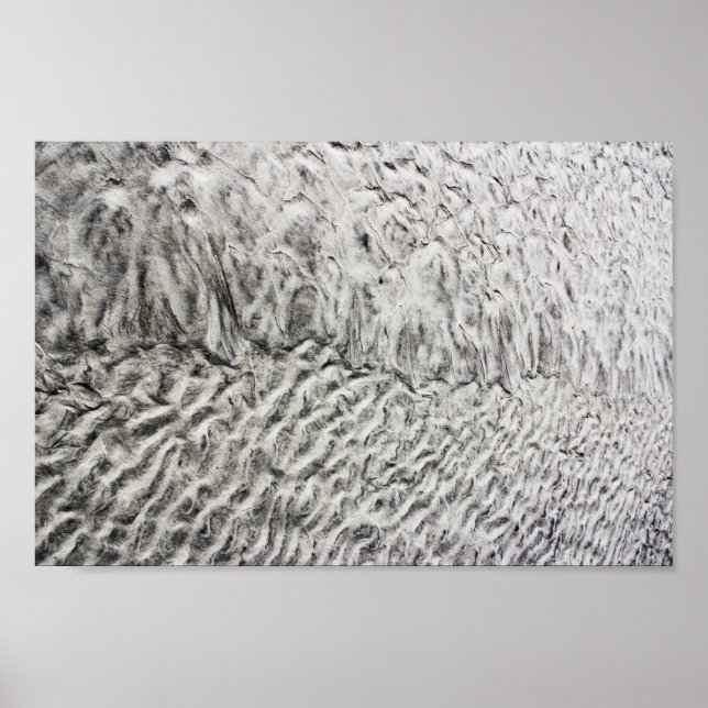 Poster Topografia de areia (Frente)