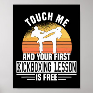 Poster Toque em Mim e Sua Primeira Aula de Kickboxing é G