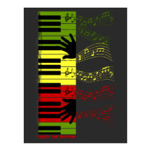 Toque o Ritmo – Arte Musical de Teclas de Piano Co