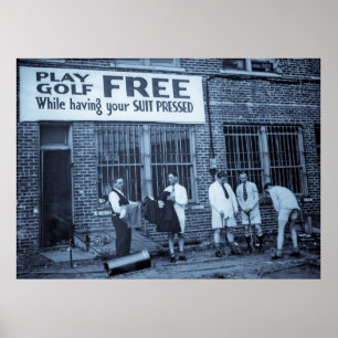 Poster Toque Sem Golfe (Enquanto Tem Seu Fato Preso)