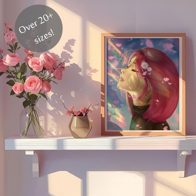 Poster Toques de arco-íris de sangue pacíficos (Criador carregado)