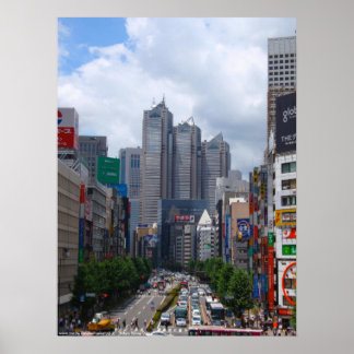 Poster Tóquio - Dia Sunny (Grande)