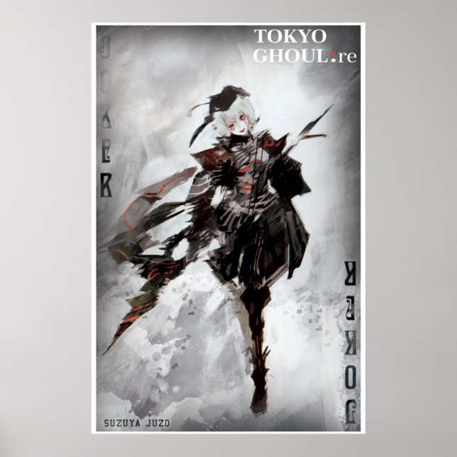 Poster Tóquio Ghoul Ken Juuzou Joker (Frente)