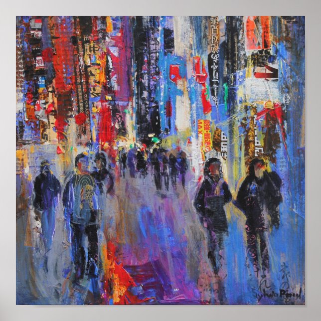 Pôster Tóquio Noite (Frente)