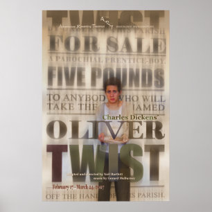 Pôster torção de Oliver