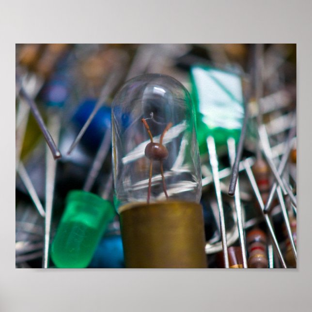 Pôster Torção de peças eletrônicas (Frente)