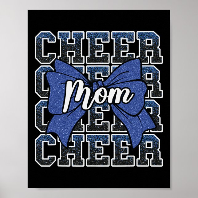 Poster Torcida Mãe Mamãe Arco Esporte Cheerleader Lideran (Frente)
