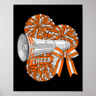 Poster Torcida Vó Avó Arco Esporte Cheerleader Chefe de T