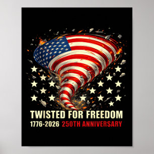 Poster Torcido pela Liberdade EUA 250º Aniversário 177620