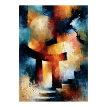 Torii no Hikari Japanese Abstract Torii Gate Art